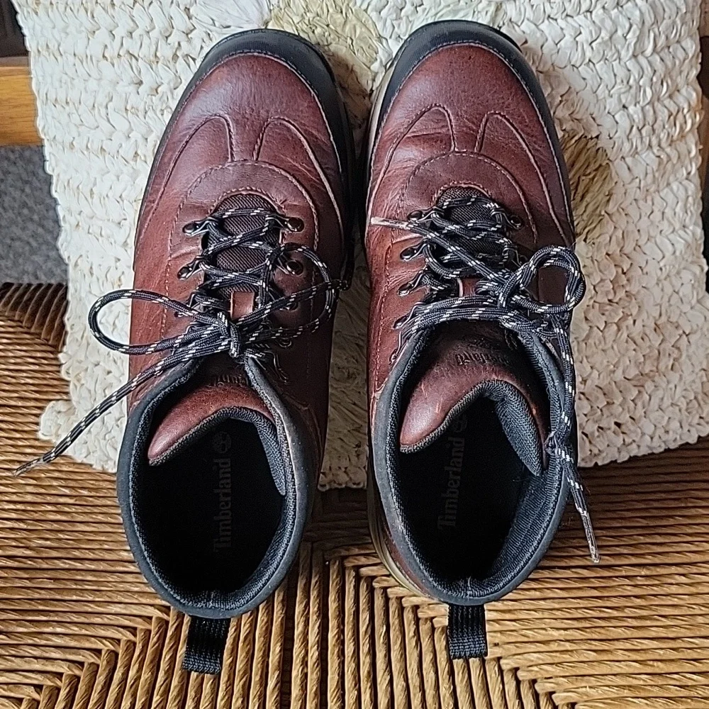Timberland hiking boots, size 6 boys